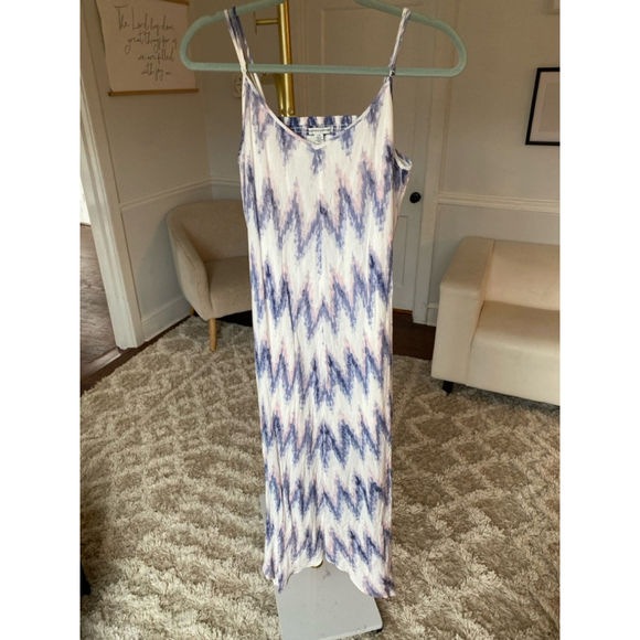 American Eagle Maxi Slip Dress Tie-Dye Boho Beach Lightweight Spring Summer - Picture 2 of 6